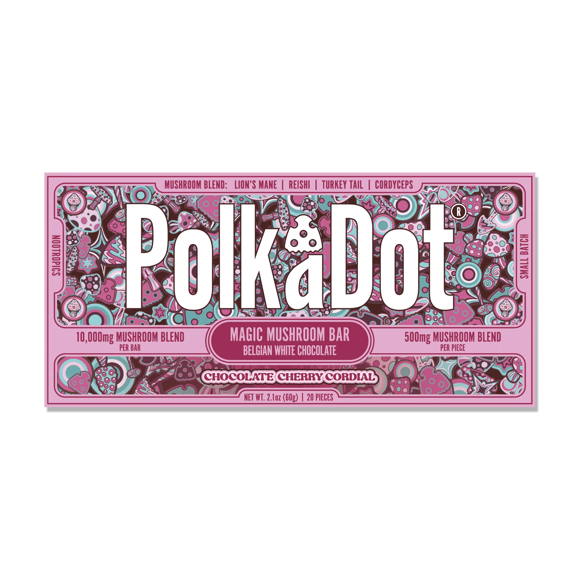 Polkadot_MagicMushroomChocolate_ChocolateCherryCordial