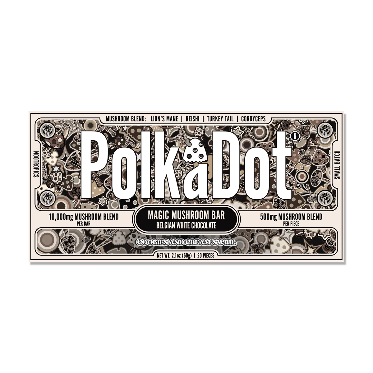 Polkadot_MagicMushroomChocolate_CookiesAndCreamSwirl