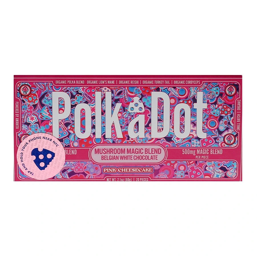 Polkadot_MagicMushroomChocolate_PinkCheesecake