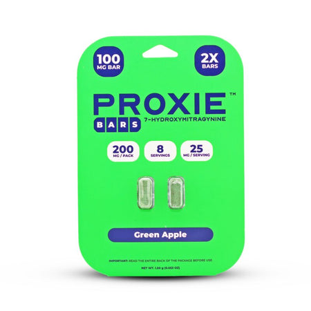 Proxie_7Hydroxymitragynine_100MGBar_GreenApple