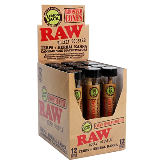 RawBoostedCones_RocketBooster_Terps_12ConesPerPack