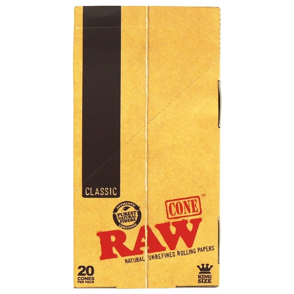 RawClassicCones_KingSize_20ConesPerPack