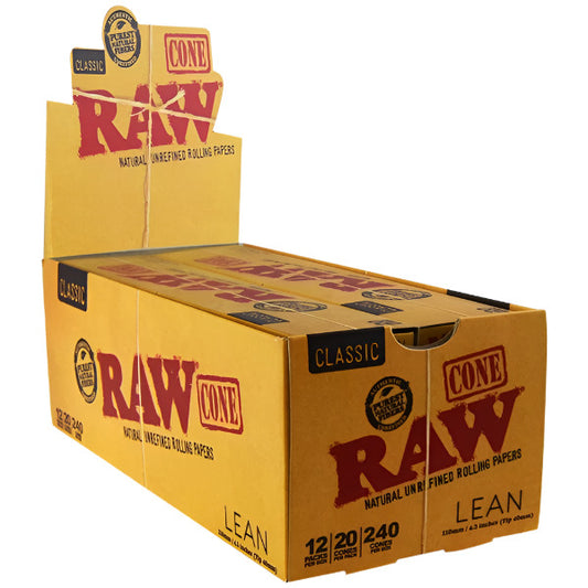RawClassicLeanCones_12PacksPerBox_6ConesPerPack