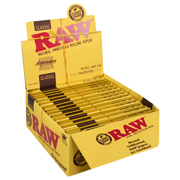 RawClassicRollingPaper_Artesano_KingSizeSlim_15PerBox