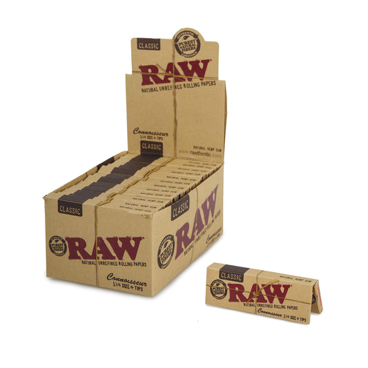 RawClassicRollingPaper_Connoisseur_24PerPack