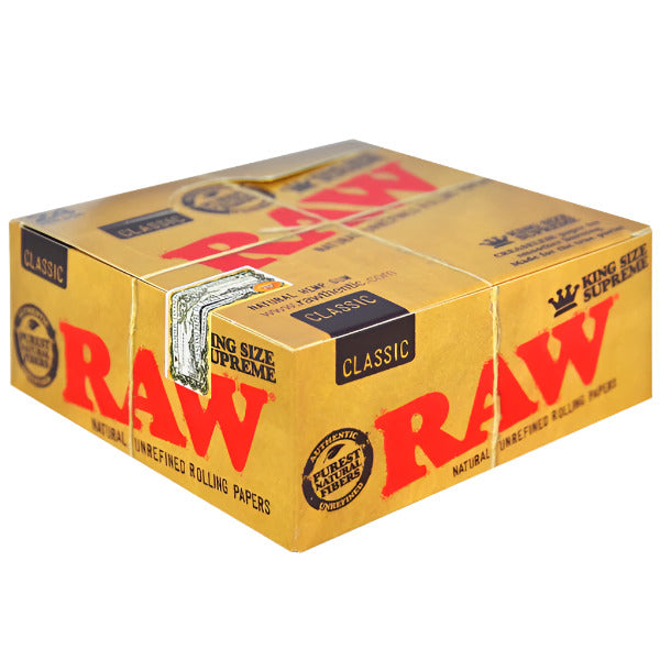 RawClassicRollingPaper_KingSizeSupreme_24PerBox