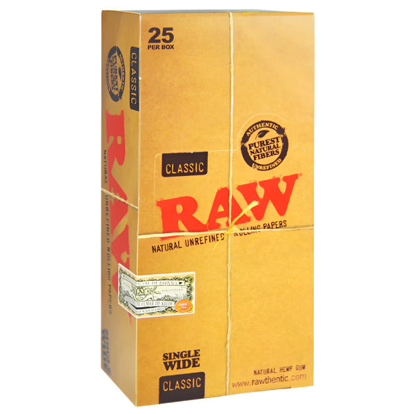 RawClassicRollingPaper_SingleWide_25PerBox