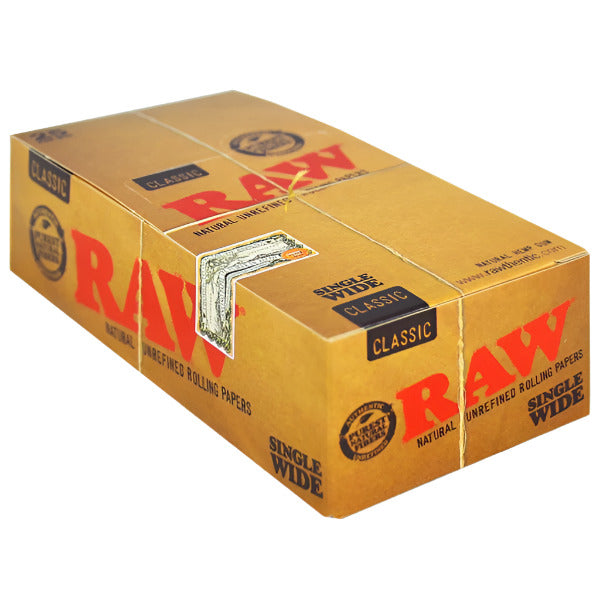 RawClassicRollingPaper_SingleWide_25PerBox