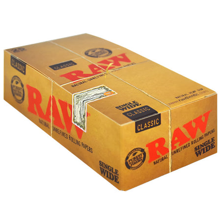 RawClassicRollingPaper_SingleWide_25PerBox