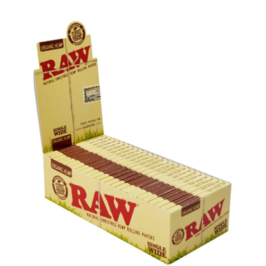 RawOrganicHemp_SingleWide_25PerBox