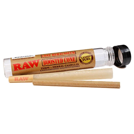 RawRocketBoostedCones_12ConesPerPack_LemonFuel