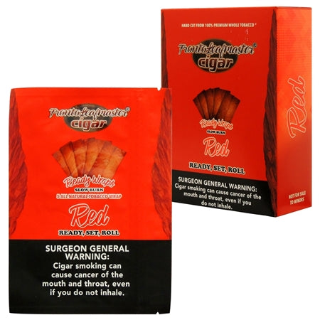 Fronto Leaf Master | 5 Wraps x 8 Pouches | Multiple Flavor Option