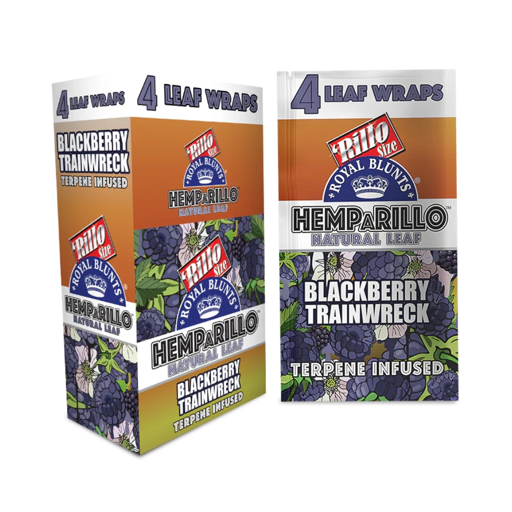 RoyalBlunts_HemparilloNaturalLeaf_4LeafWraps_BlackberryTrainwreck