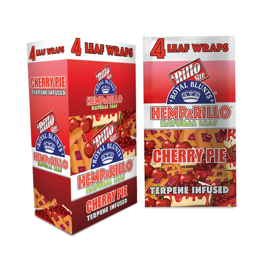 RoyalBlunts_HemparilloNaturalLeaf_4LeafWraps_CherryPie