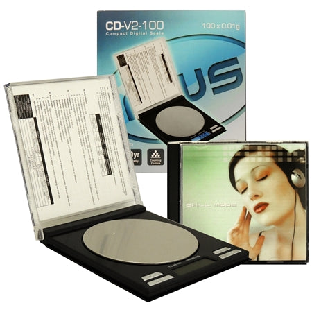 AWS CD-V2-100 | Digital Scale | 100 x 0.01 g | Black