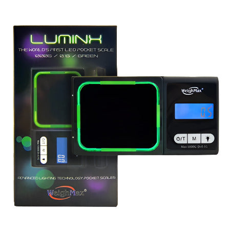 WeighMax Luminx 1000g LED Digital Light Scale | Black