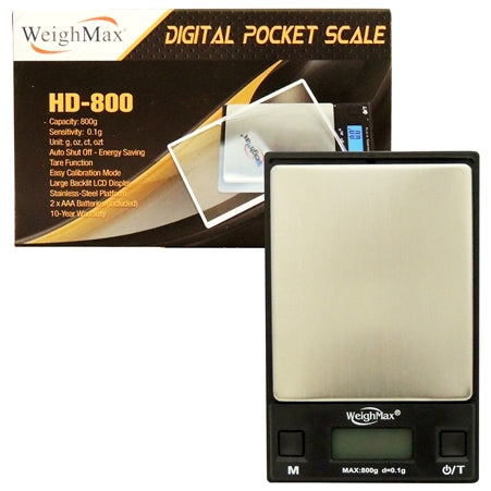 WeighMax W-HD800 | Digital Pocket Scale
