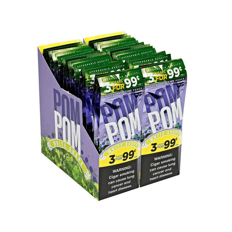 Pom Pom 3/99¢ | Limited Edition White Grape