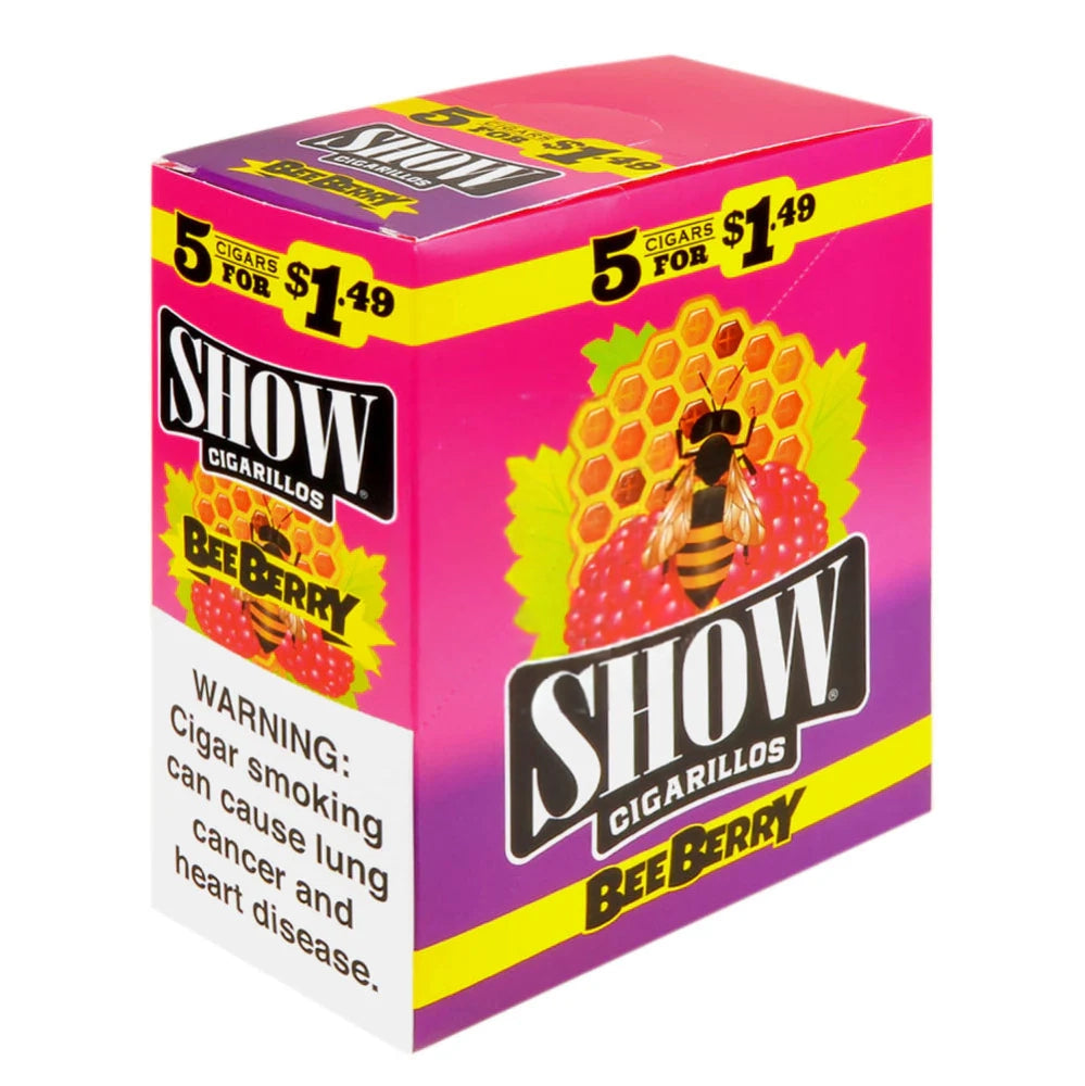 ShowCigarillos_5For$1.49_BeeBerry