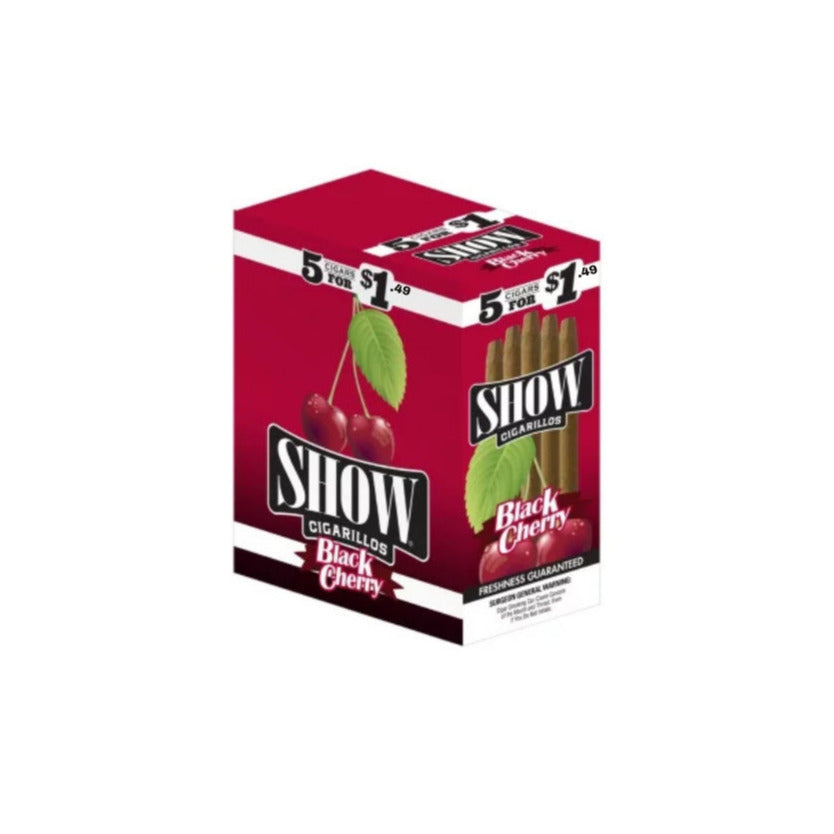 ShowCigarillos_5For$1.49_BlackCherry