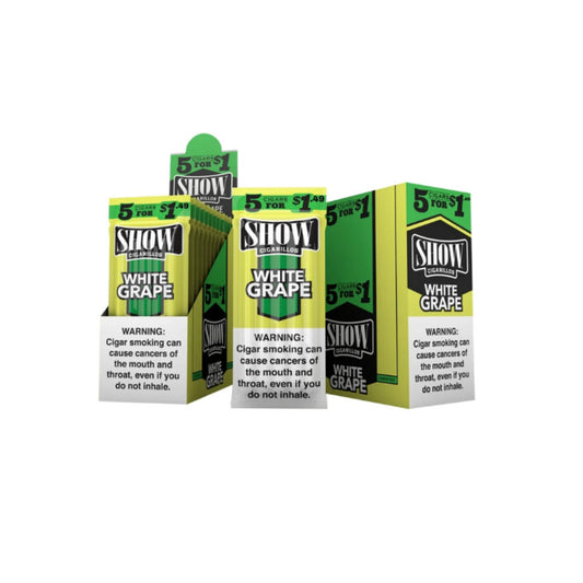 ShowCigarillos_5For$1.49_WhiteGrape