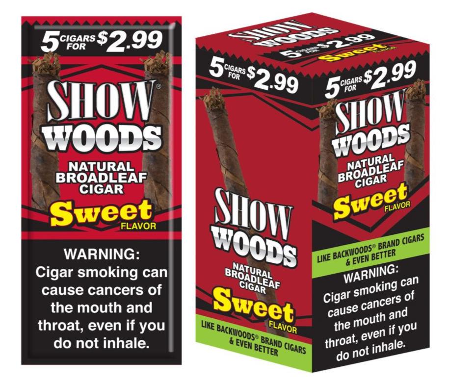 Show Woods | Natural Broadleaf Cigar | 5 Cigars For $2.99 | 2 Flavor Option