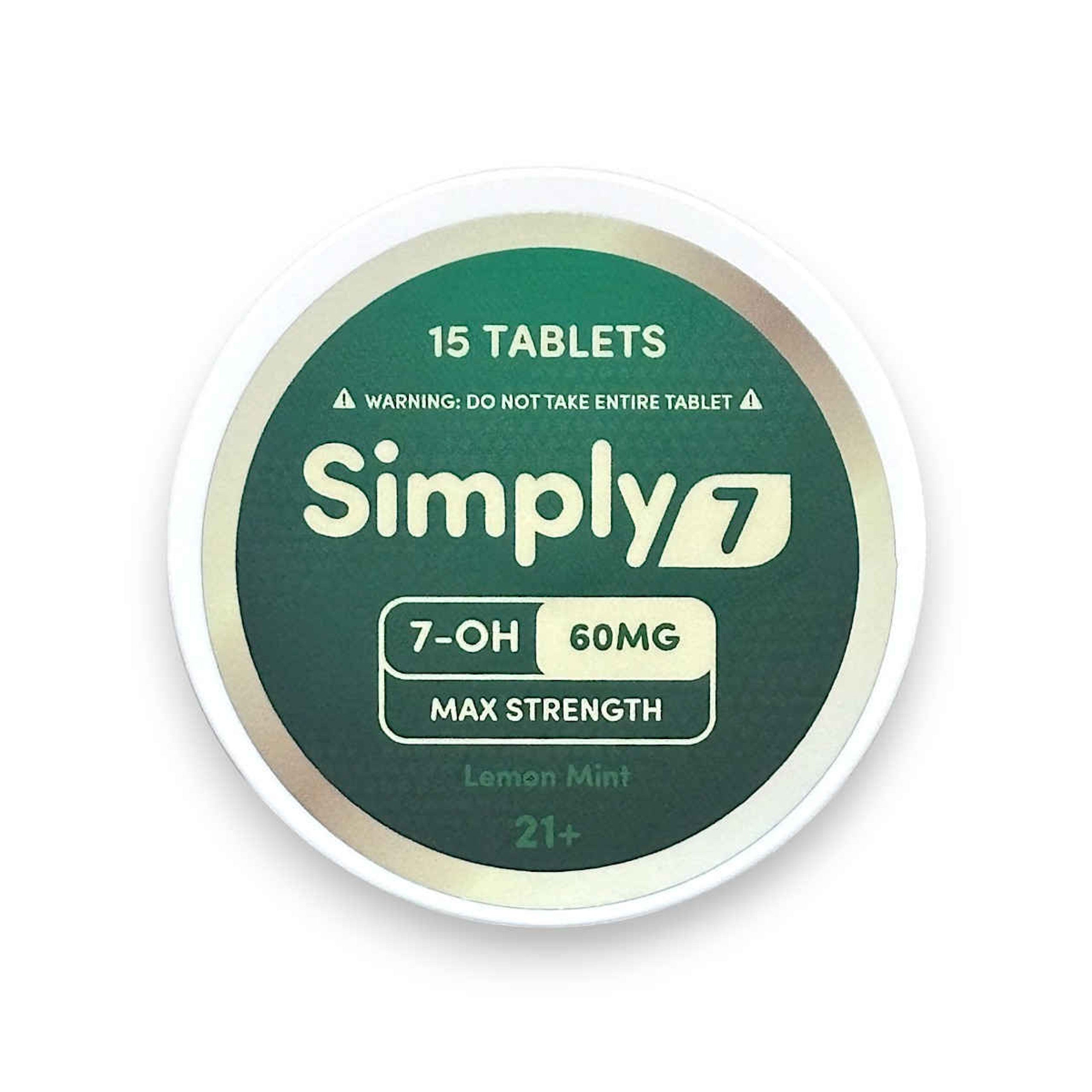 Simply7OHTablets_15Tablets_60MG_6CT_LemonMint