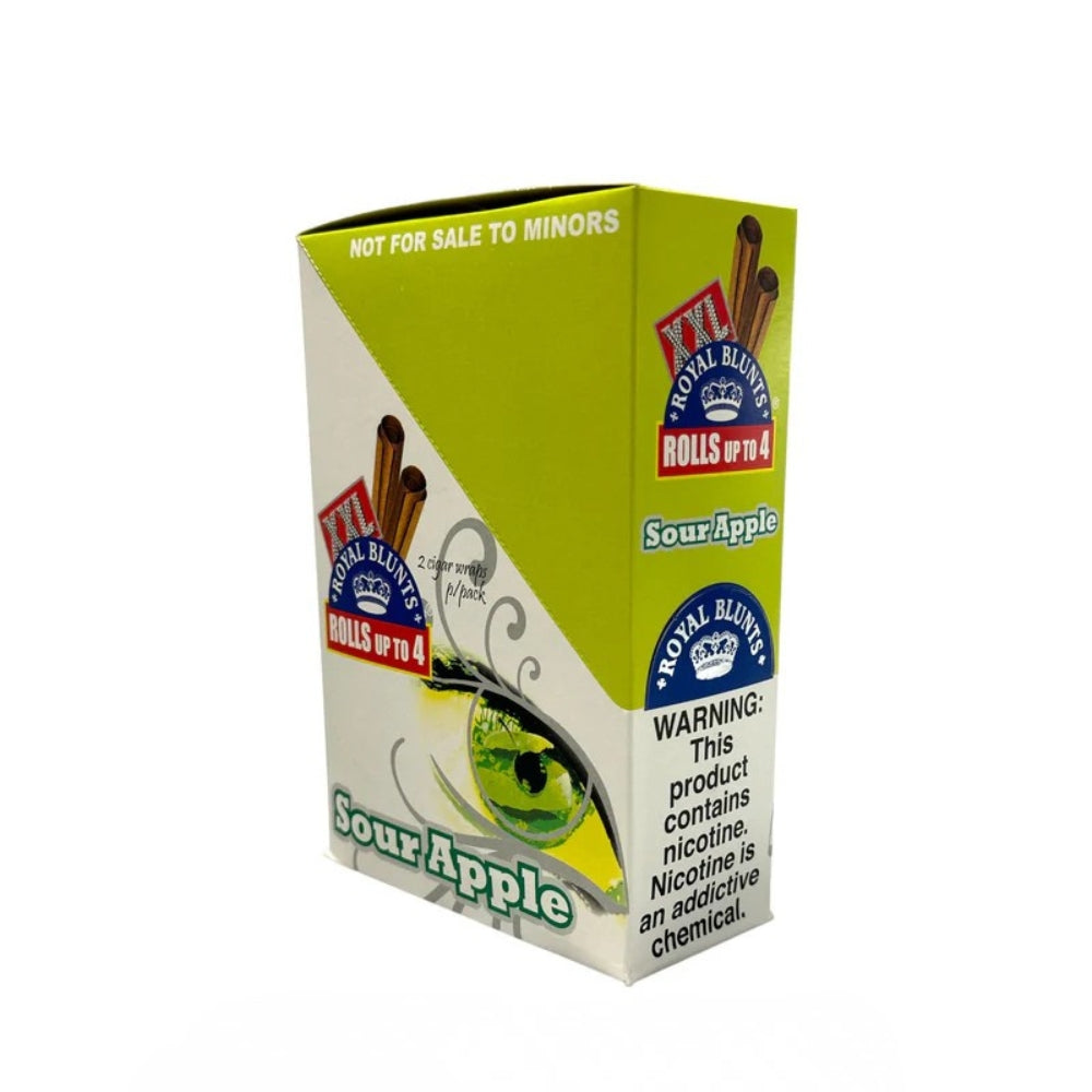 XXL Royal Blunts | 2 Cigar Wraps Per Pack | 25 Pack | Multiple Flavor Option