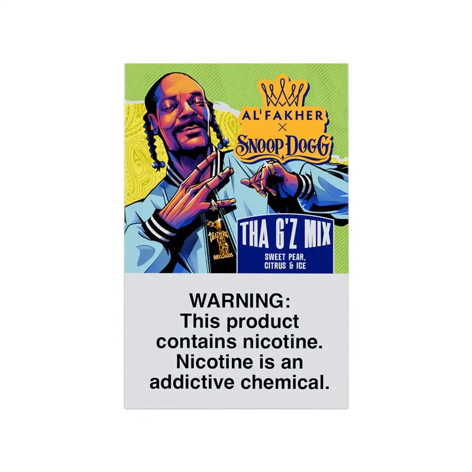 Al Fakher X Snoop Dogg Hookah Tobacco | 10/50g | Multiple Flavor Option