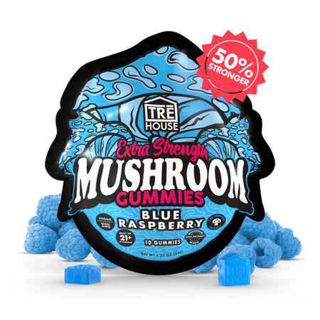 TreHouse_ExtraStrength_MushroomGummies_BlueRaspberry