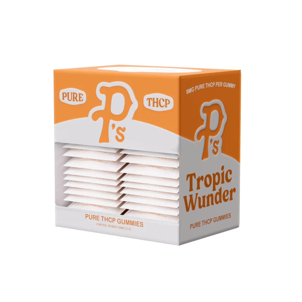 P's THCP Gummies | 30 Packs Per Display | 2 Gummy Per Pack | 16MG Per Pack | Multiple Flavor Option