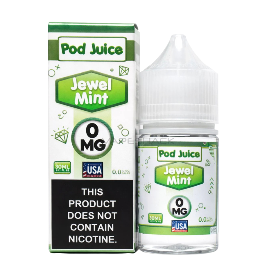 Pod Juice Nicotine E-Juice | 0-55 MG | 30ML | Multiple Flavor Option