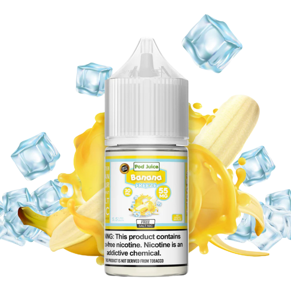 Pod Juice Salt Nicotine E-Juice | 35-55 MG | 30ML | Multiple Flavor Option