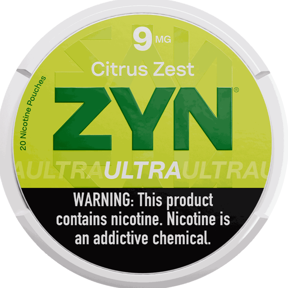 Zyn Ultra Nicotine Pouches | 5 CT | 20 Pouches per box