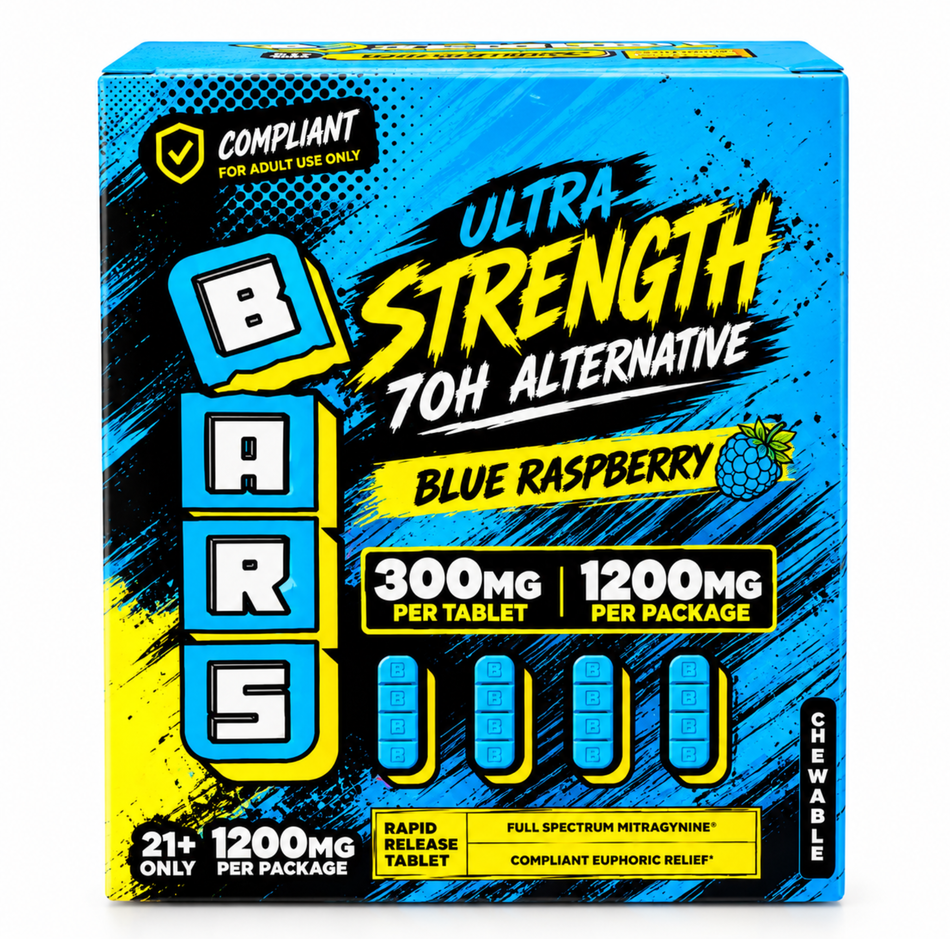 BARS Ultra Strength | 7 Oh- Altenative | 1200 Mg Per Pk | 300 Mg Per Tab| 10 Pk