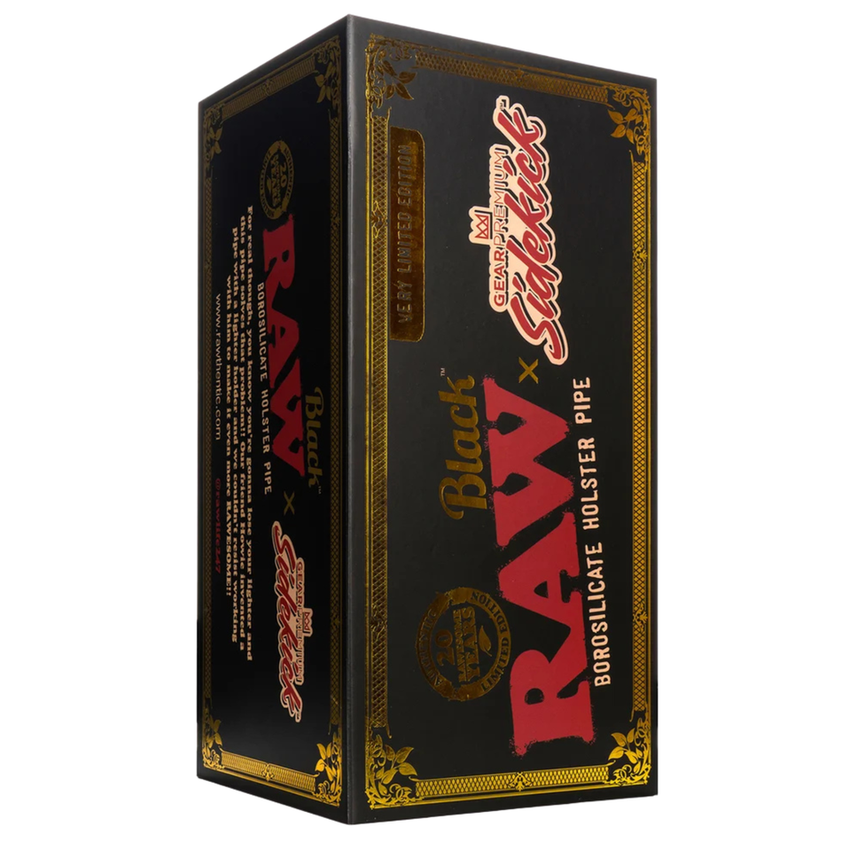 GEAR Premium® x RAW® Sidekick Water Pipe. (Limited Edition) ONLY 750 PCS MADE IN THE WORLD.