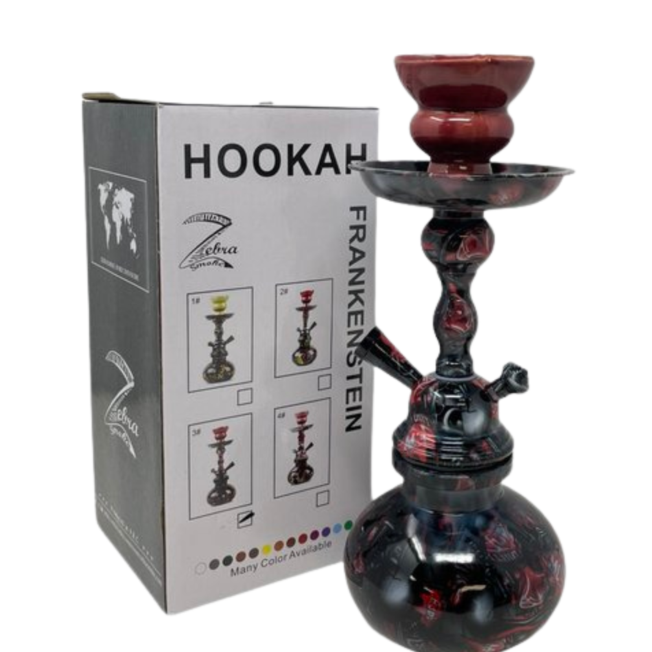 Zebra Frankstein Hookah