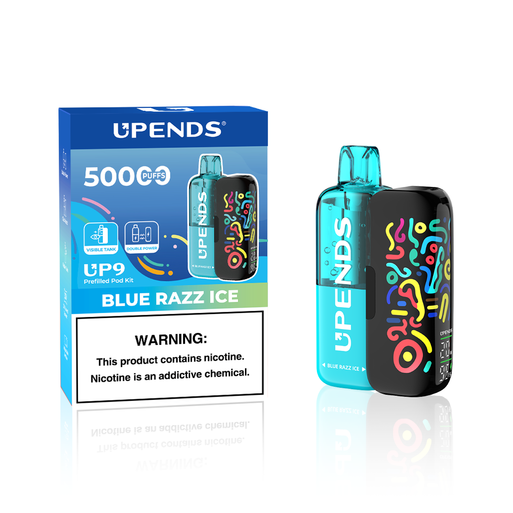 UpendsDisposable_UP9_50KPuffs_BlueRazzIce