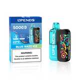 UpendsDisposable_UP9_50KPuffs_BlueRazzIce