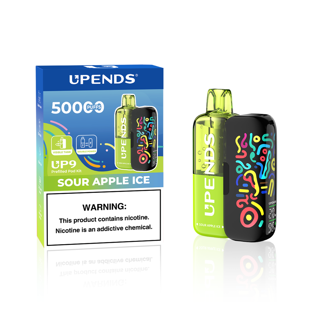 UpendsDisposable_UP9_50KPuffs_SourAppleIce