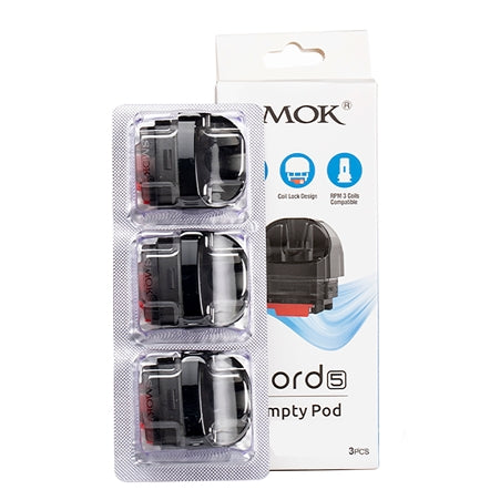 SMOK Nord 5 Empty Pod Box | 10 Packs | 3 Pods in a Pack