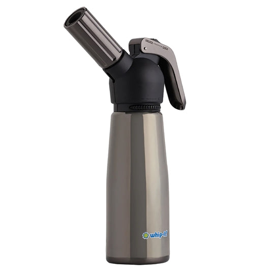 Whip-It! Motif Torch | Black & Black Chrome
