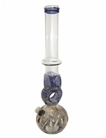 Water Pipe Double Donut 17" Tall