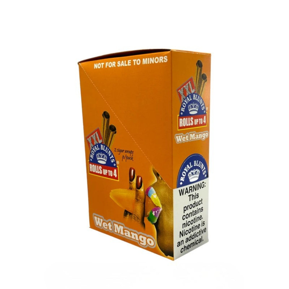 XXL Royal Blunts | 2 Cigar Wraps Per Pack | 25 Pack | Multiple Flavor Option