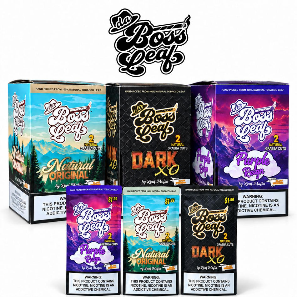 BossLeaf –  Grabba Cuts | 2 Pack | 25 Count