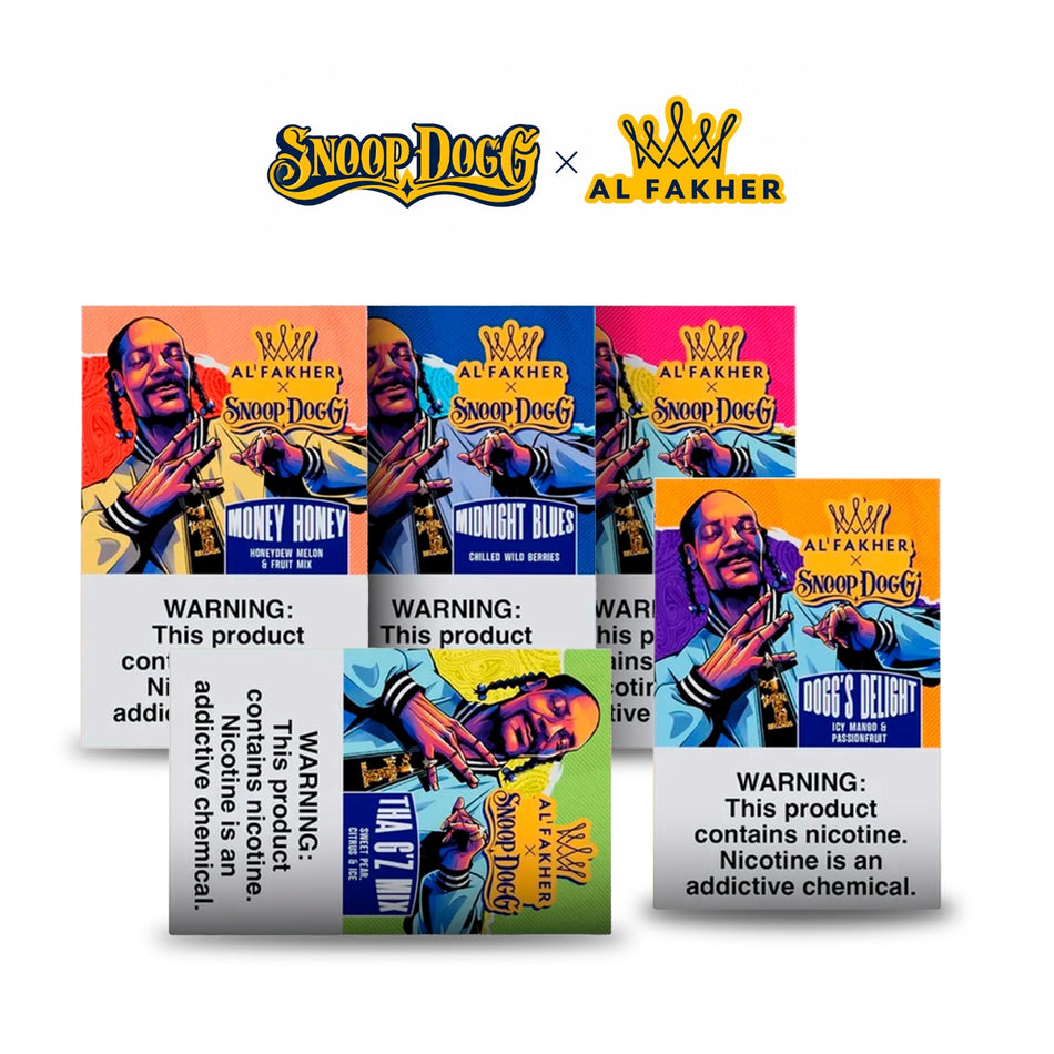 Al Fakher X Snoop Dogg Hookah Tobacco | 10/50g | Multiple Flavor Option