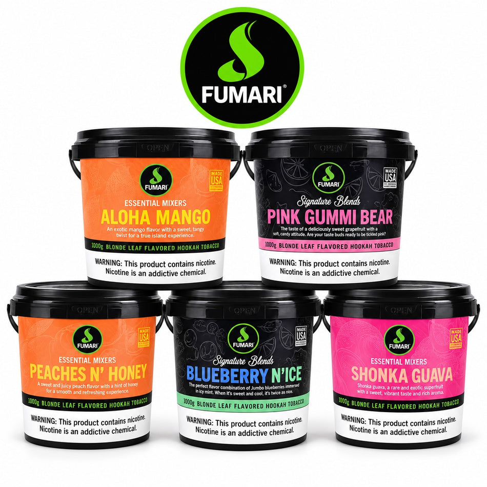 Fumari Hookah Tobacco 1Kg | Multiple Flavor Options