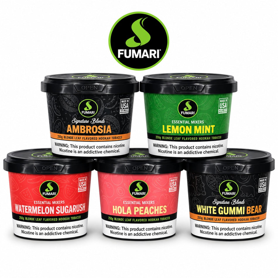 Fumari Hookah Tobacco 250g | Multiple Flavor Options