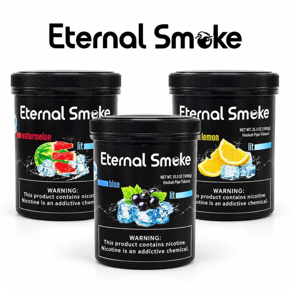 Eternal Smoke Hookah Tobacco | 1KG | Multiple Flavor Option