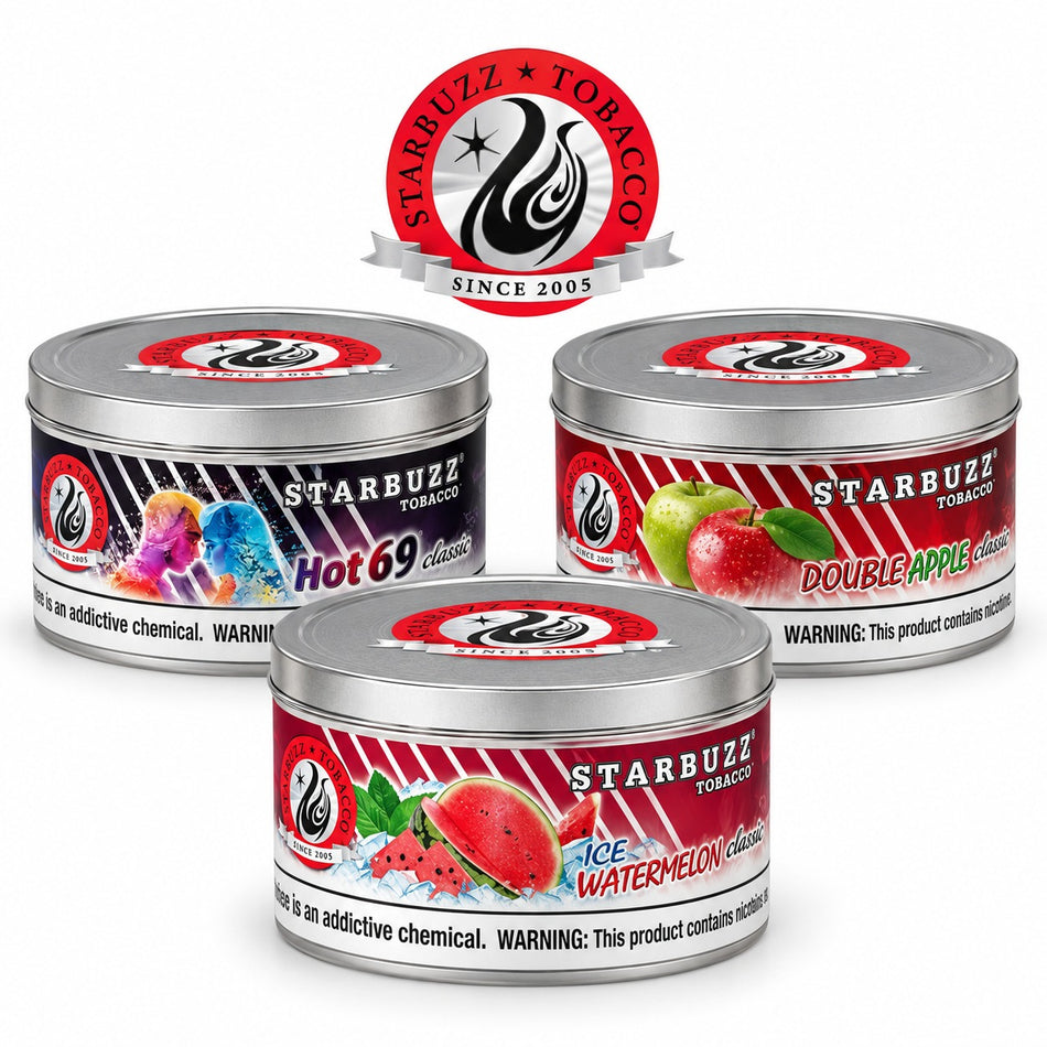 Starbuzz Classic Hookah Tobacco – 250g